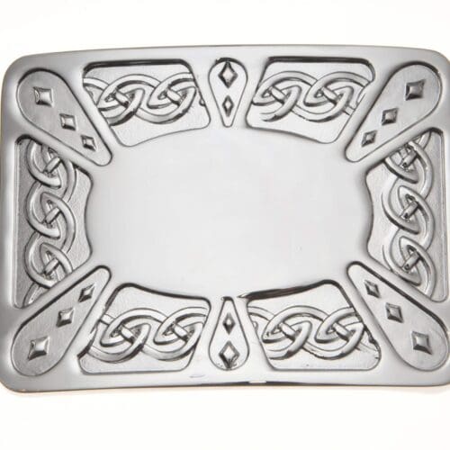 Zoomorphic Chrome Buckle