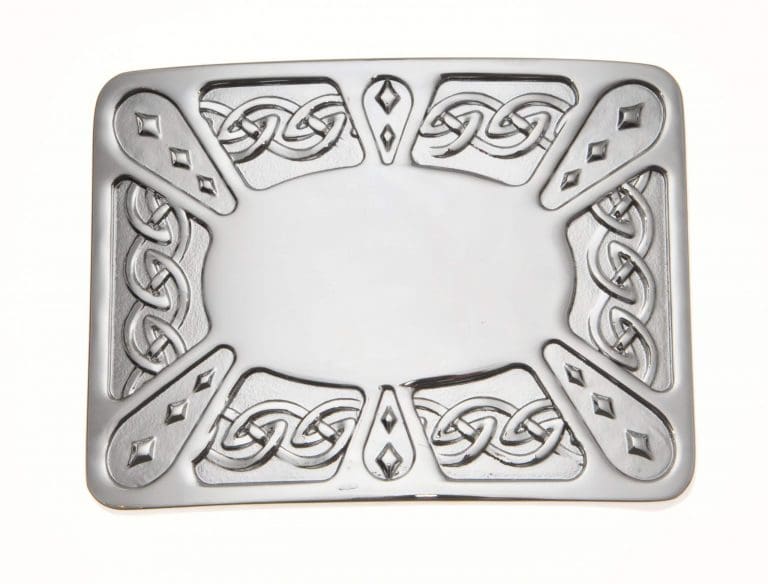 Zoomorphic Chrome Buckle