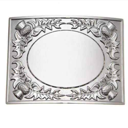 Thistle Chrome Buckle