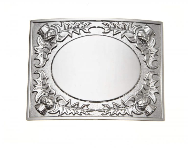 Thistle Chrome Buckle