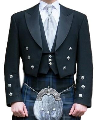 Prince Charlie Kilt Jacket and Waistcoat