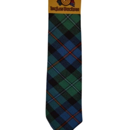 Men's Wool Tartan Tie - Campbell Cawdor Ancient