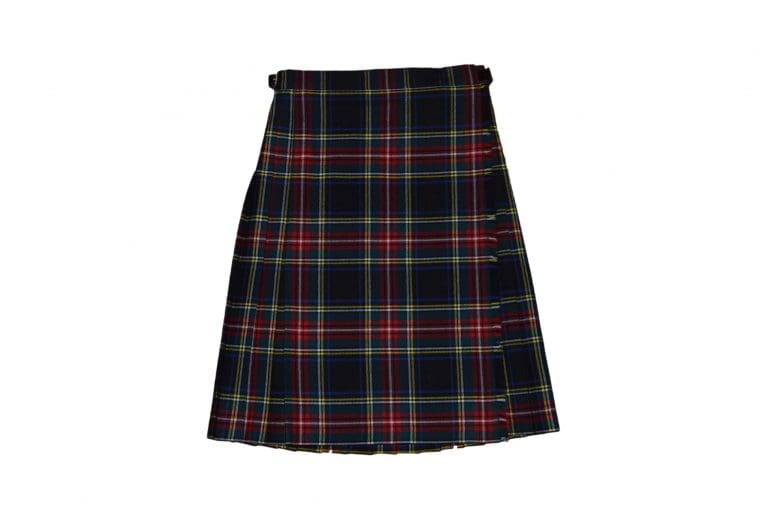 Black Stewart Kid's Kilt