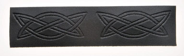 Velcro Belt - Embossed Oval