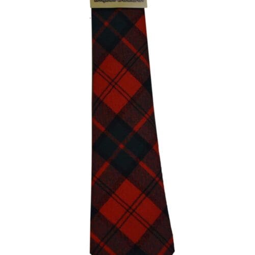 Men's Wool Tartan Tie - Dunbar Modern