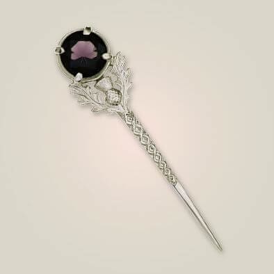 Thistle Stone Kilt Pin APS 57