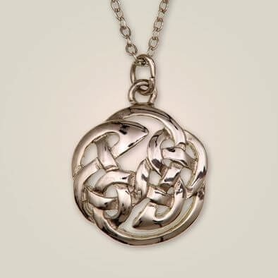 Ladies Pewter Necklace APS 158P