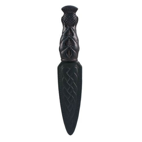 Sgian Dubh - Black Leather Day