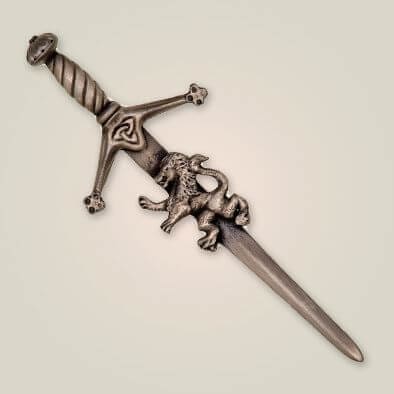 Antique Lion Sword Kilt Pin APS 98ANT