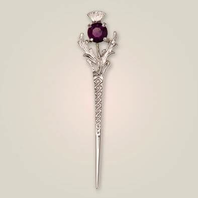 Thistle Stone Kilt Pin APS 79