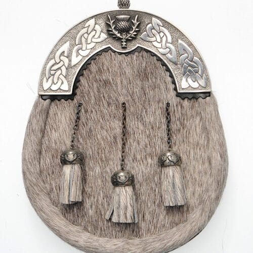 Dress Sporran Thistle Cantle