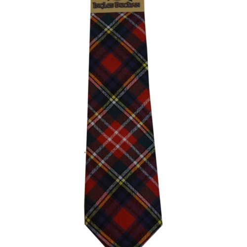 Men's Wool Tartan Tie - Christie Modern