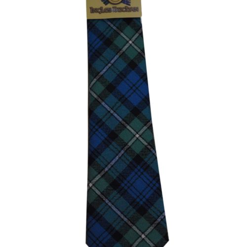 Men's Wool Tartan Tie - Forbes Ancient
