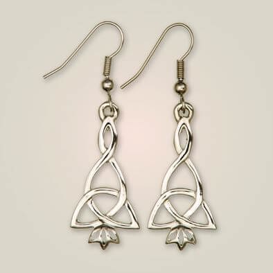 Ladies Pewter Earrings APS 172