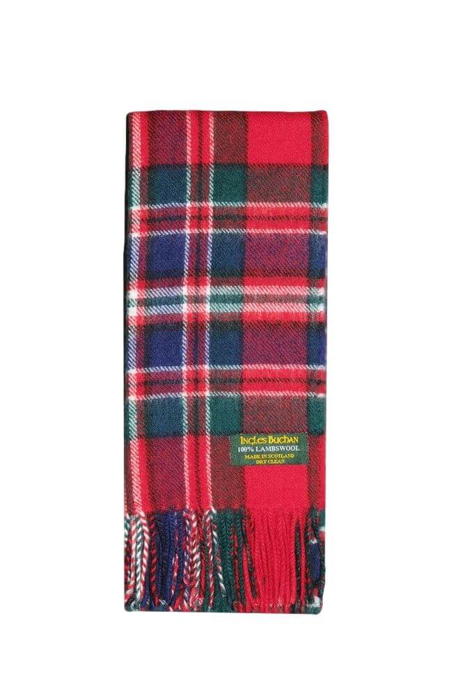 MacFarlane Lambswool Tartan Scarf