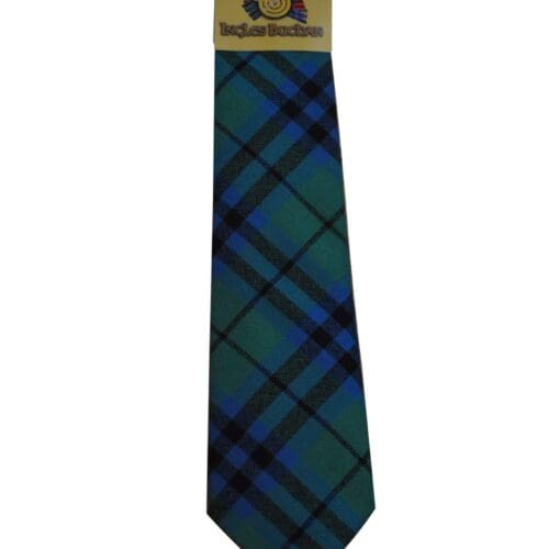 Men's Wool Tartan Tie - Austin Ancient
