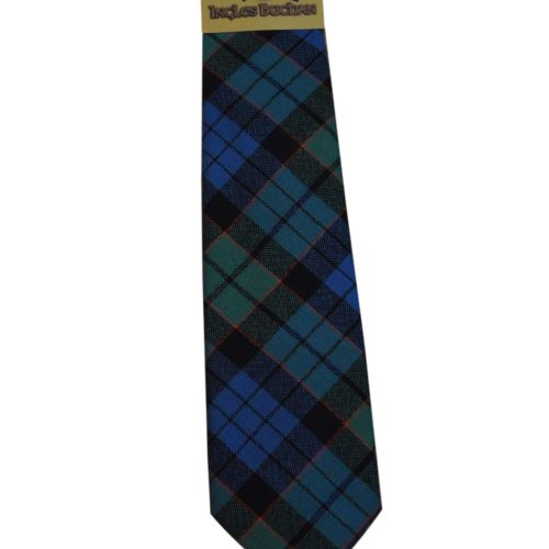 Men's Wool Tartan Tie - Fletcher Ancient