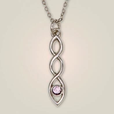 Ladies Pewter Necklace APS 192P