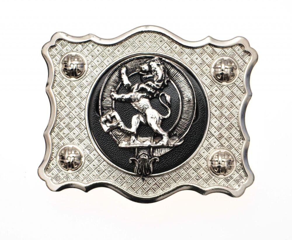 Kilt Buckle - Lion Mount Chrome