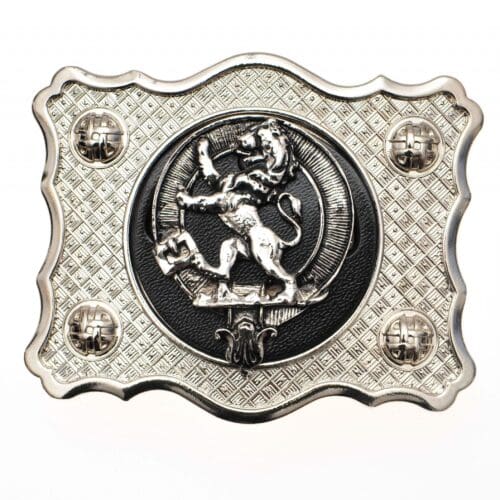 Kilt Buckle - Lion Mount Chrome