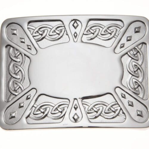 Kilt Buckle - Zoomorphic Chrome