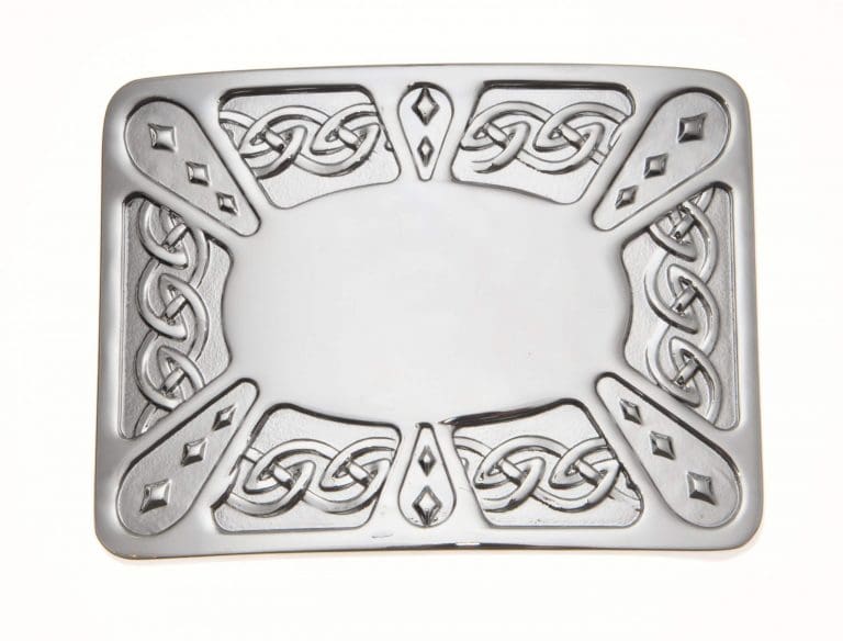 Kilt Buckle - Zoomorphic Chrome