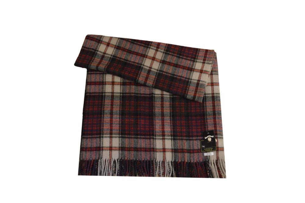 McDonald Dress Tartan Rug Throw