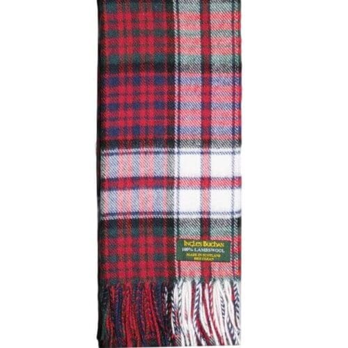 MacDonald Dress Lambswool Tartan Scarf