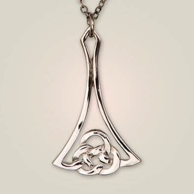 Ladies Pewter Necklace APS 190P