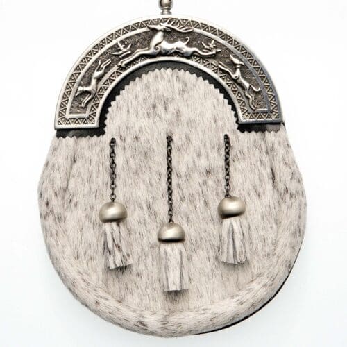 Dress Sporran Stag and Hound Cantle