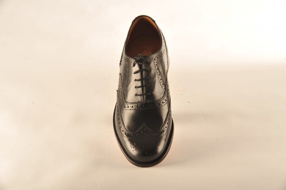 Black Day Brogues with Goodyear Welted Sole - Image 2