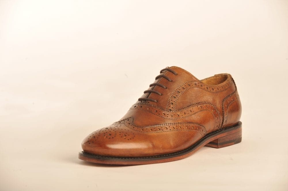 Brown Day Brogues with Goodyear Welted Sole - Image 4