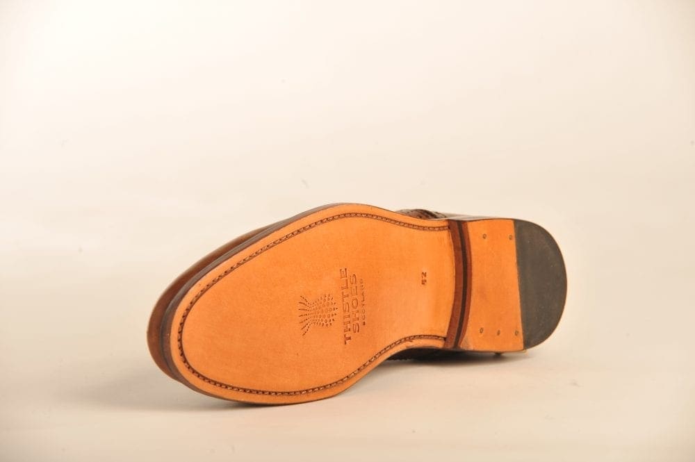 Brown Day Brogues with Goodyear Welted Sole - Image 3