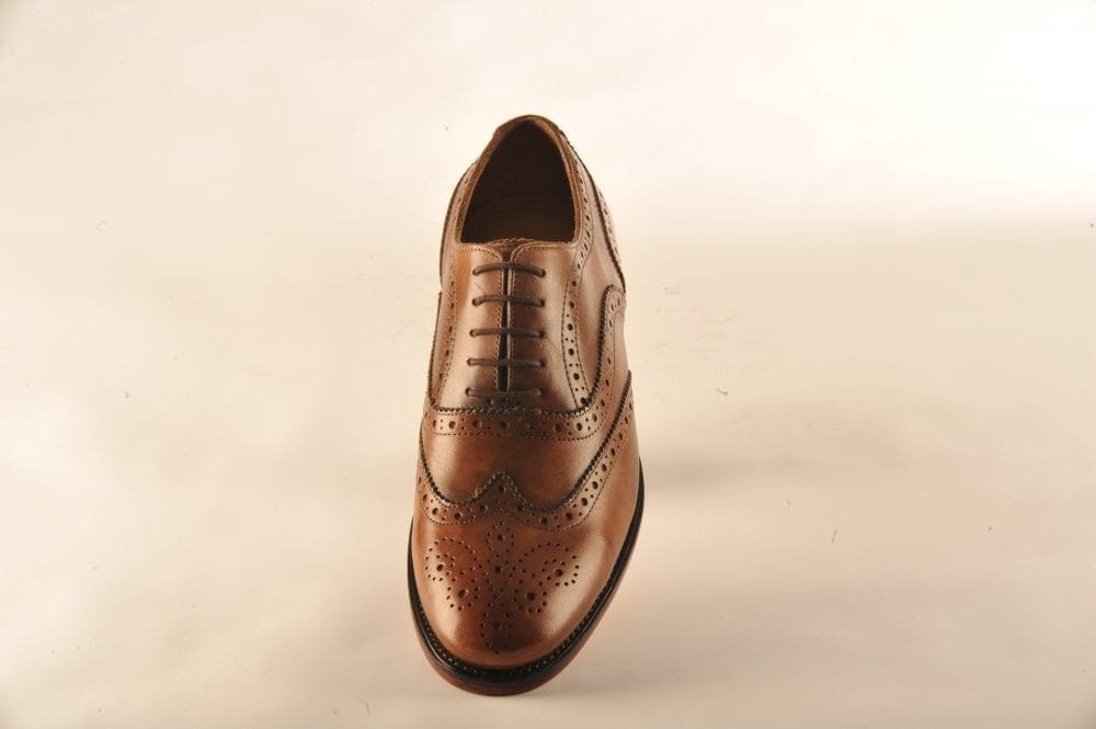 Brown Day Brogues with Goodyear Welted Sole - Image 2