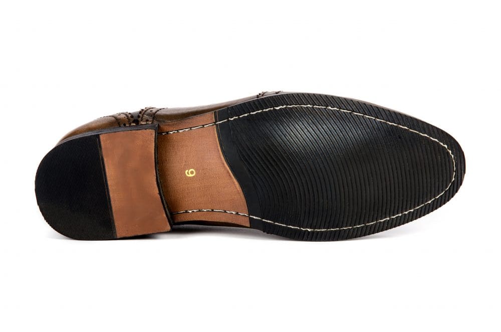 Brown 'Norwood' Hybrid Kilt Brogues - Image 4