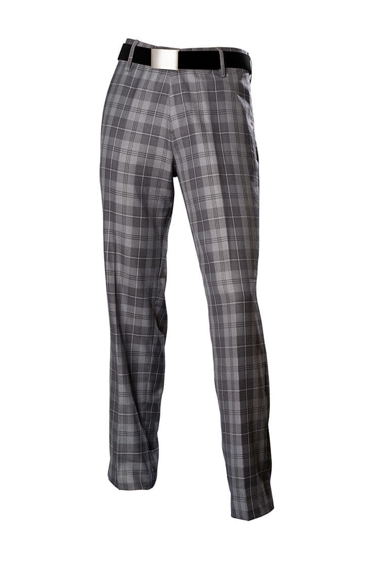 Grey Granite Tartan Trousers - House of Henderson