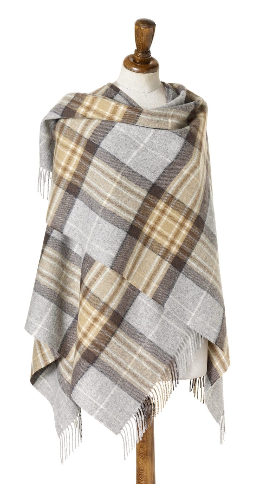 Ladies McKellar Lambswool Shawl