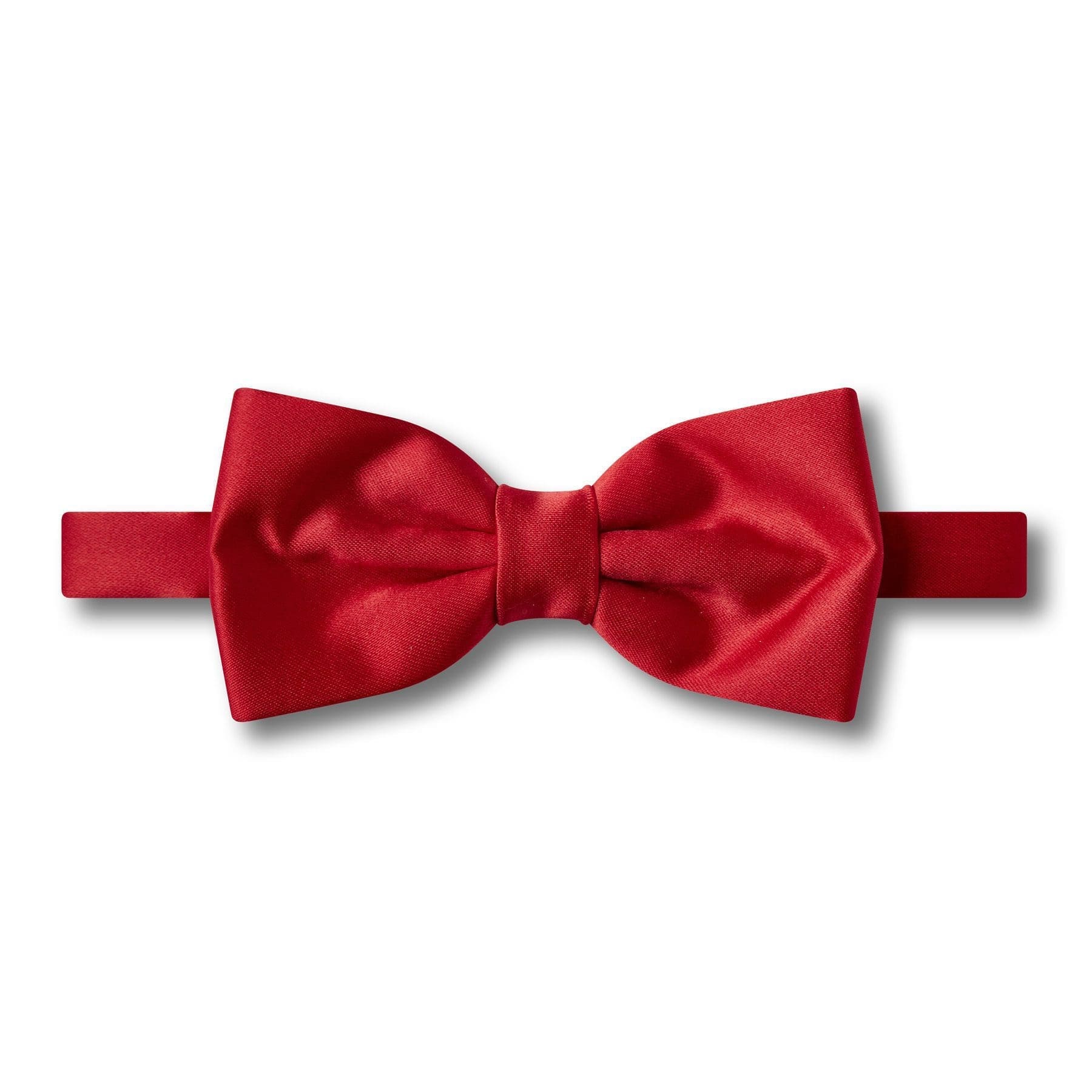 Red satin bow Made in France - Chérie et Dandy