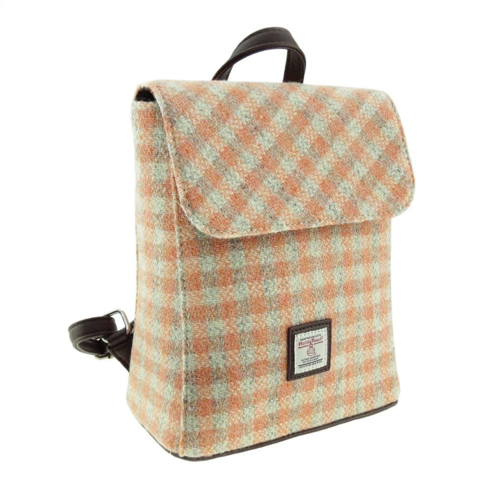 Harris Tweed 'Tummel' Mini Backpack House of Henderson