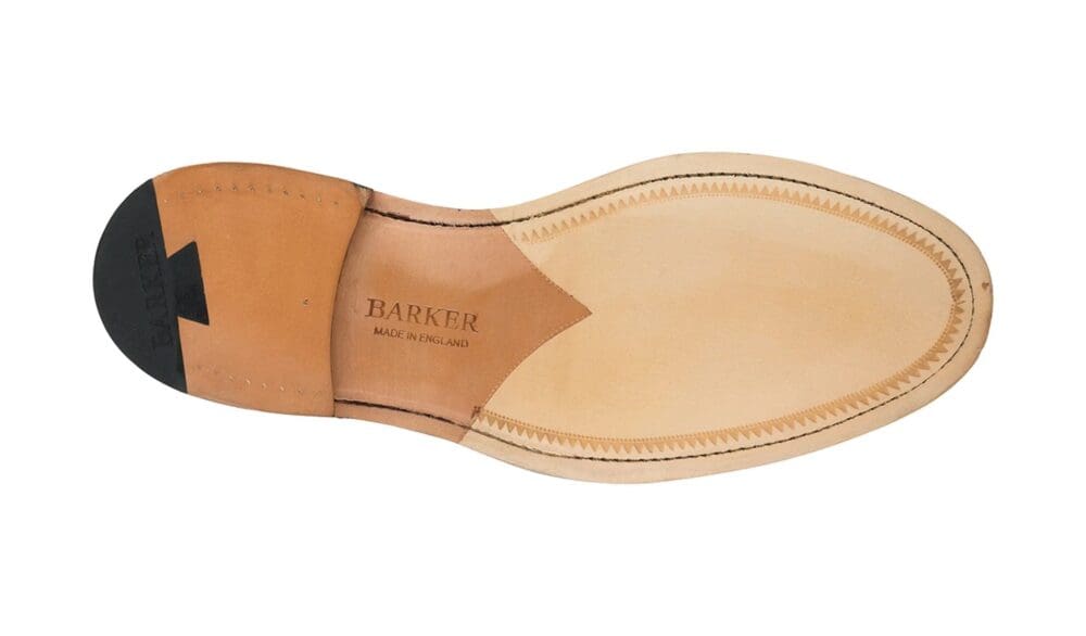 Barker Bailey Navy Brogue - Image 5