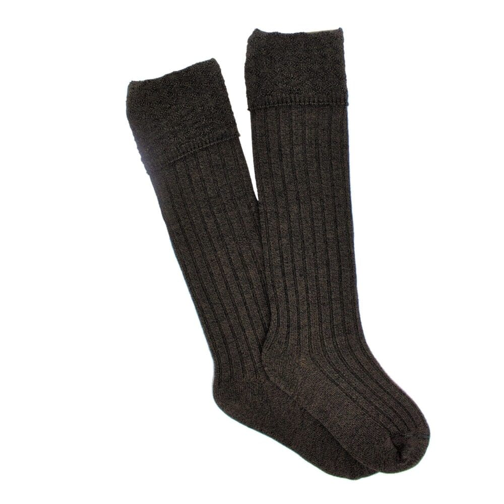 Peat Brown Pentland Kilt Socks - Image 2