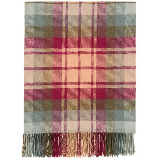 Auld Scotland Lambswool Borders Blanket