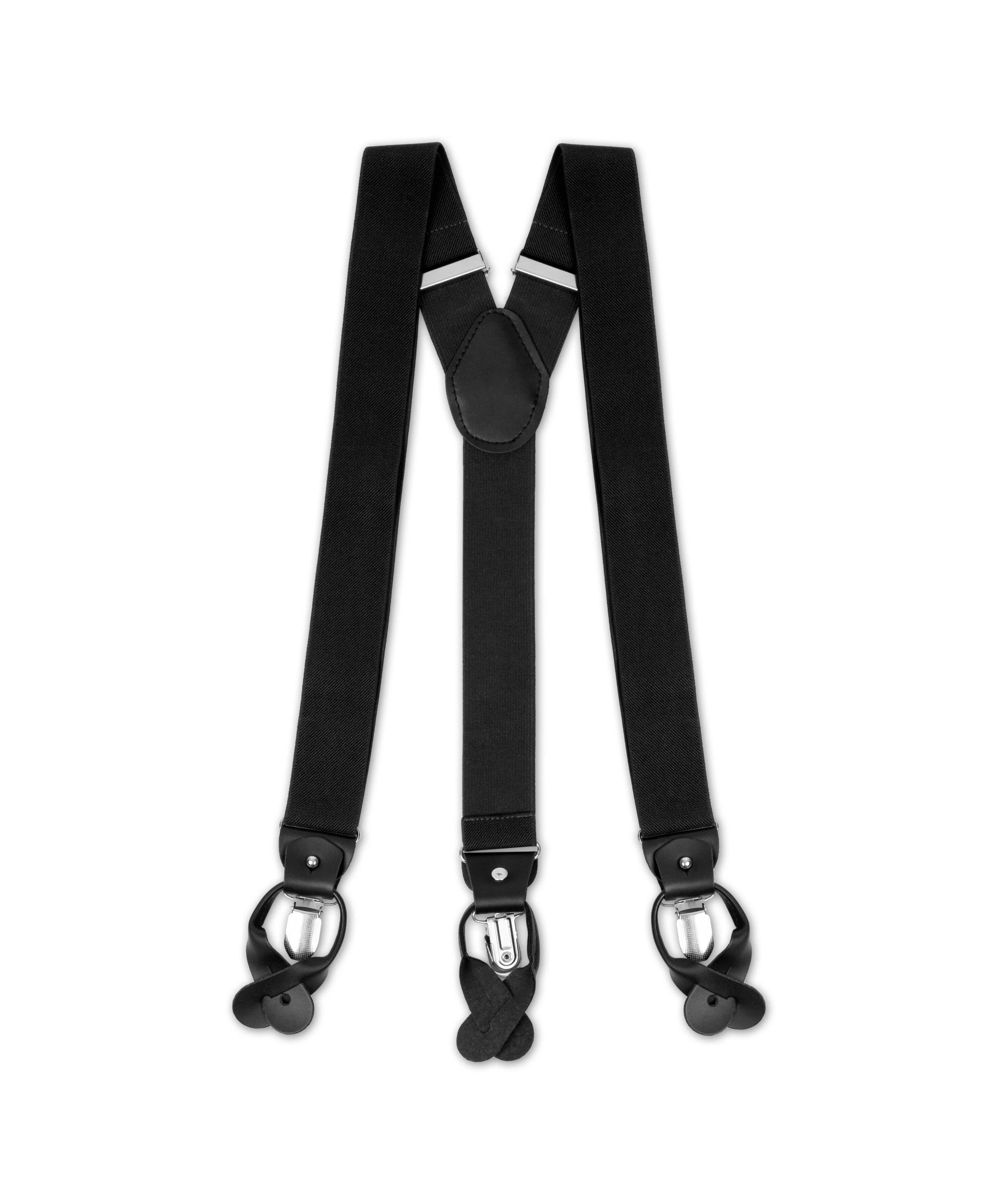 Premium Black Convertible Braces