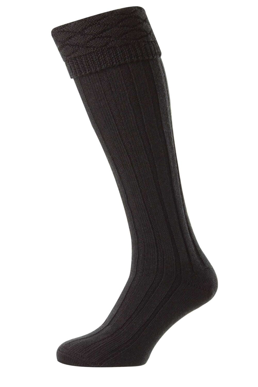 Premium Black Kilt Socks
