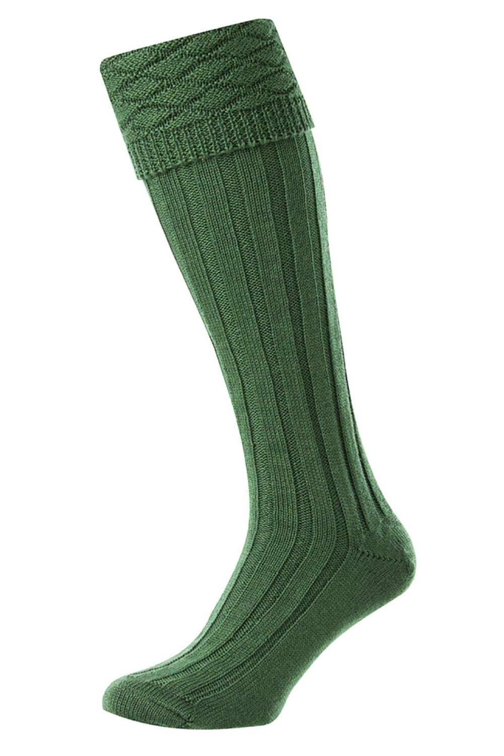 Premium Ancient Green Kilt Socks
