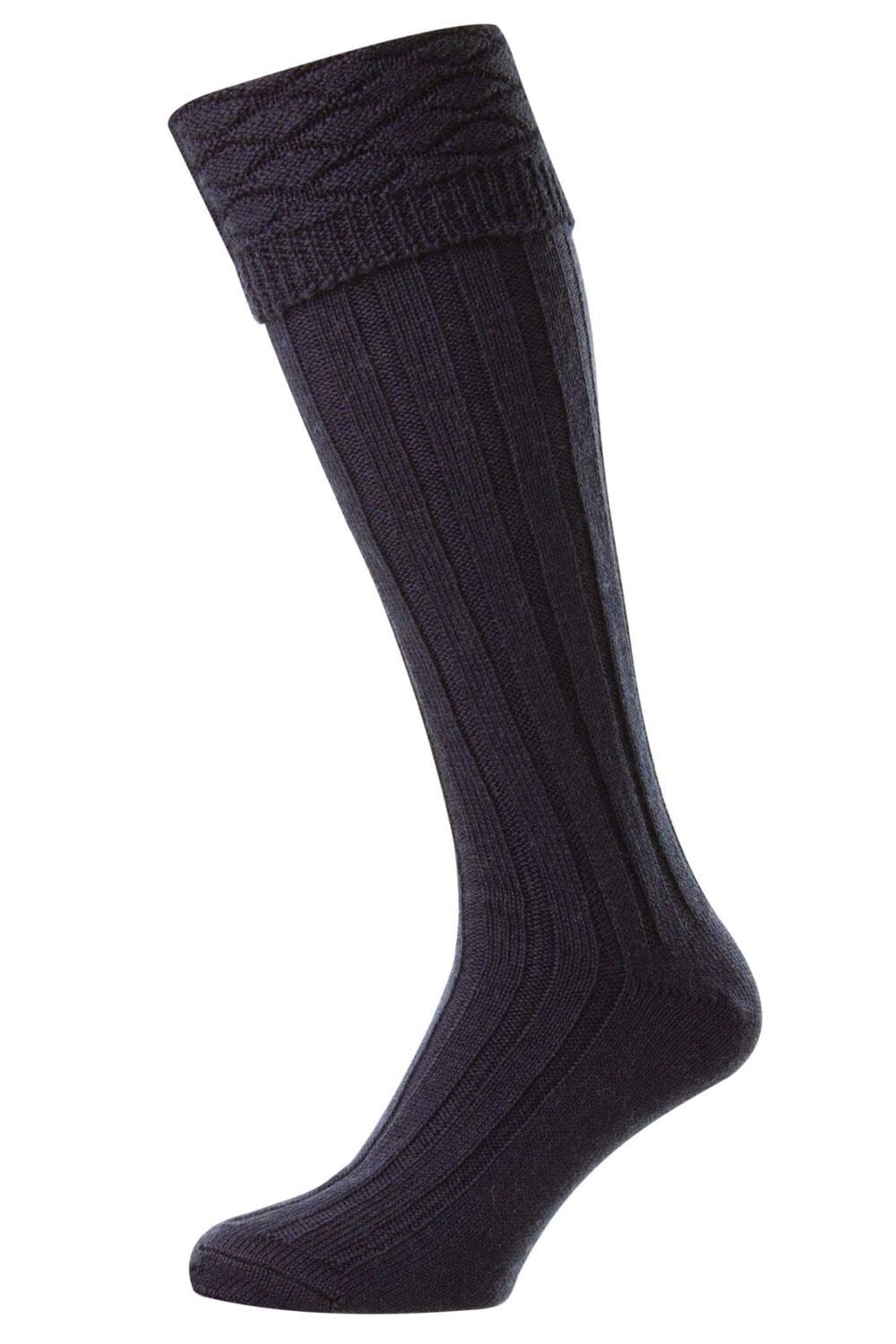 Premium Navy Kilt Socks