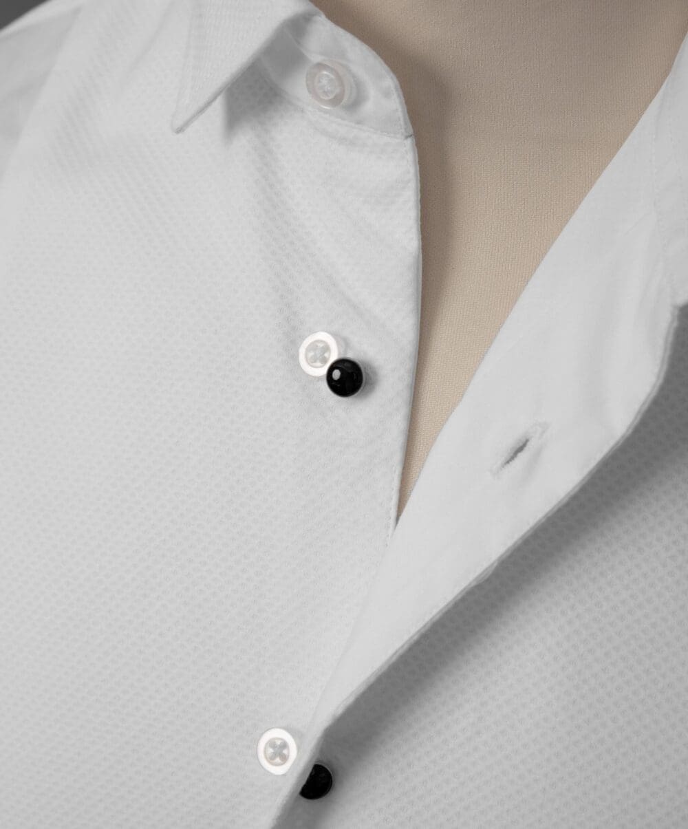 Marcella Front Dress Shirt with Standard Collar - Image 3