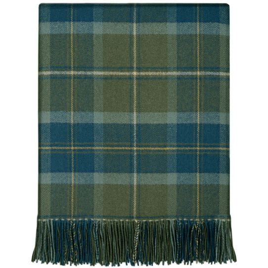 Scottish Borderland Lambswool Borders Blanket