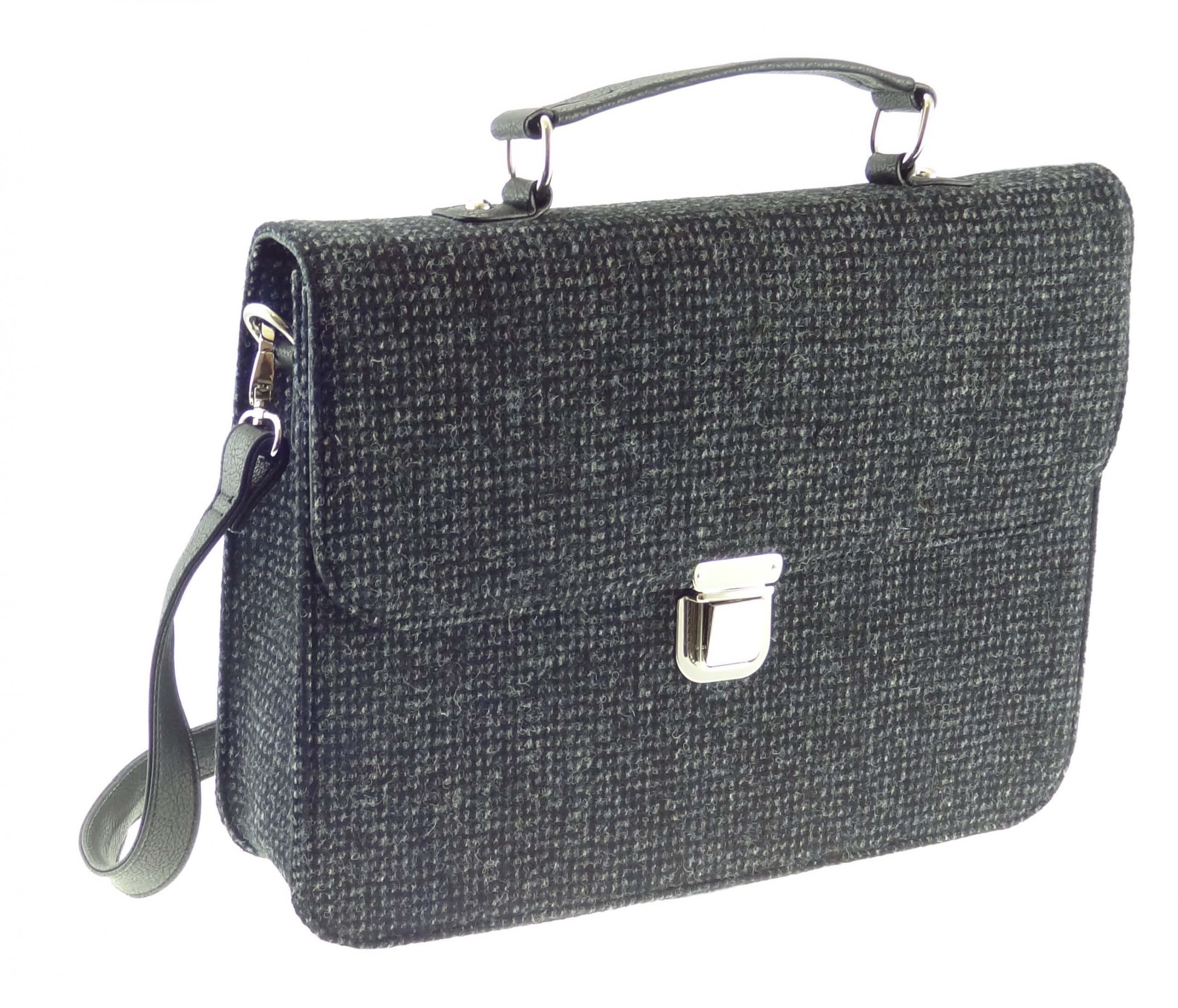 harris tweed briefcase